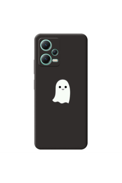 Other Xiaomi Redmi Note 12 Pro 5G Ghost Black Colored Silicone TPU Θήκη