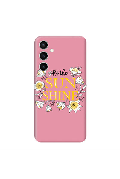 Other Samsung S24 FE Sun Shine Pink Colored Silicone TPU Θήκη