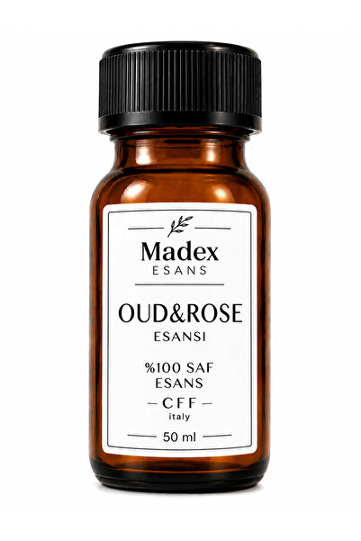 MADEX ESANS OUD&ROSE ESANSI özel karışım kalıcı baskın gül-ud-sandal ferahlığ...