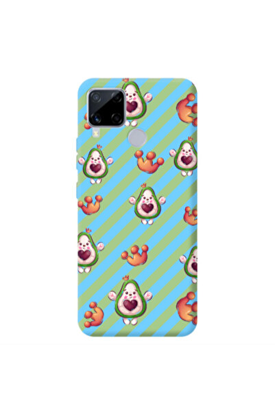 Other Realme C25S king avocado Light Green Colored Silicone TPU Θήκη