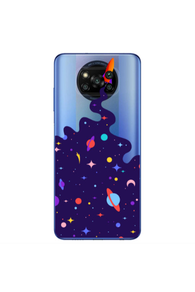 Other Xiaomi Poco X3 /X3 Pro Rocket Transparent Silicone TPU Θήκη