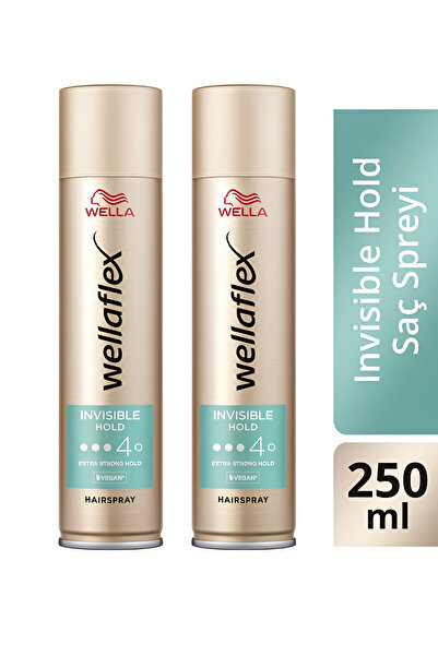 Wella Wellaflex Invisible Hold Görünmez Tutuş Sağlayan Saç Spreyi Extra Stron...