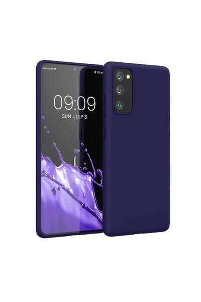 KWmobile Husă pentru Samsung Galaxy S20 FE, Silicon, Albastru, 53604.182