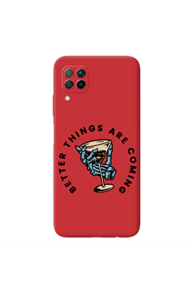 Other Huawei P40 Lite Better Things Are Coming Red Colored Silicone TPU Θήκη