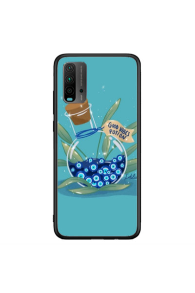Other Xiaomi Redmi 9T Good vibes potion Black Glossy Θήκη