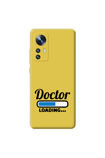 Other Xiaomi Mi 12 Doctor Loading Yellow Colored Silicone TPU Θήκη