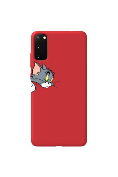 Other Samsung S20 Tom 1 Red Colored Silicone TPU Θήκη