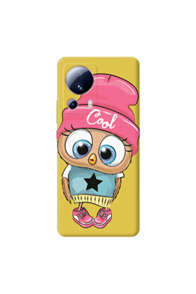 Other Xiaomi Mi 13 Lite Cool Star Yellow Colored Silicone TPU Θήκη