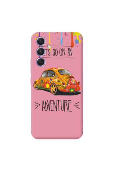 Other Samsung A56 Adventure Pink Colored Silicone TPU Θήκη