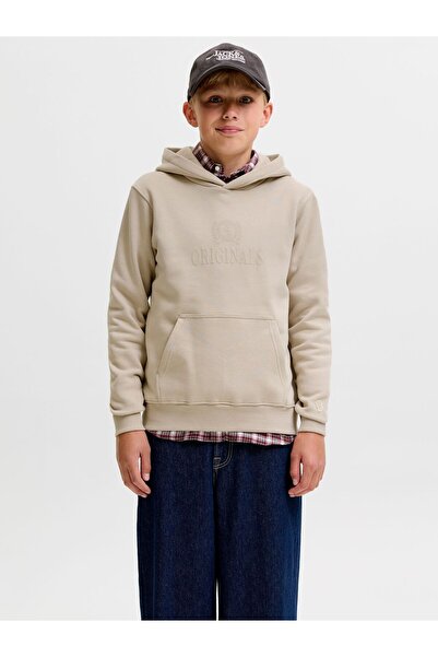 Jack & Jones Junior Kapuzenpullover Text Kapuzenpullover Boys