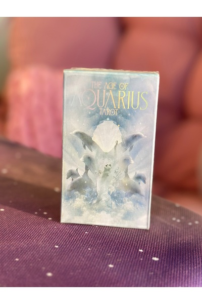 Galaksi Dükkanı The Age of Aquarius Tarot Destesi /Tarot Kartları -10cm 6,5vm...