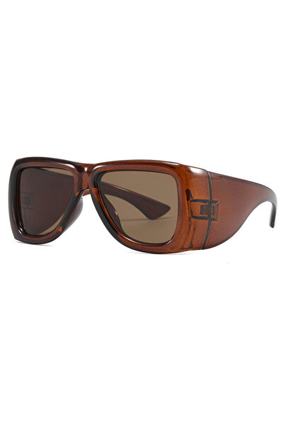Choice3 dark tea 2026 new fashion oversized square Y2K sunglasses for women l...
