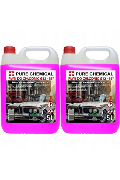 CHOSA Lichid De Racire G12/G12+, 10L, Pentru Radiatoare, Pentru Motor, Gata D...