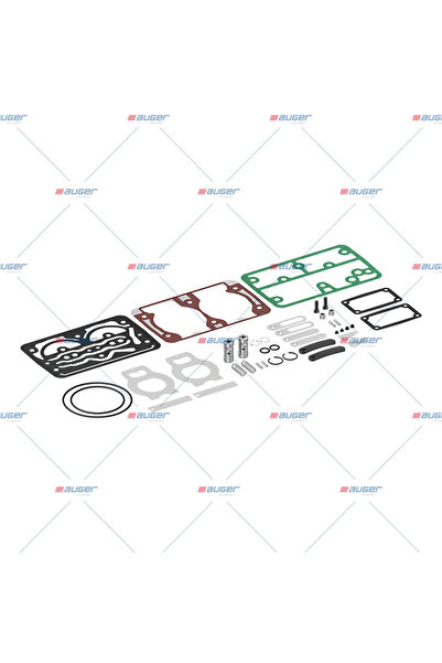 Auger Kit Reparatie Compresor Scania 3 - Series 3 - Series Bus 4 - Series... ...