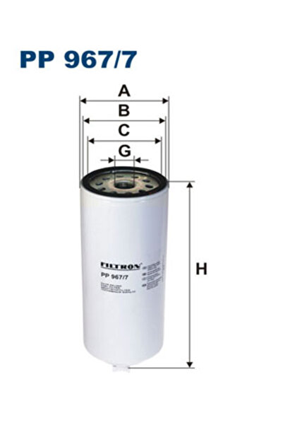 Filtron Filtru Combustibil Iveco S-way Mercedes Actros Actros MP2 / MP3 Atego...