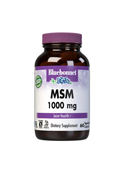 Bluebonnet MSM 1000 mg 60 Capsules