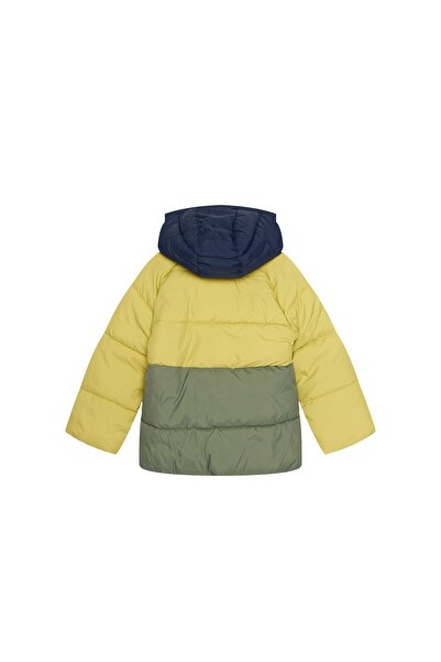 United Colors of Benetton Geacă de iarnă pentru băieți 2WU0GN02W Multicolor