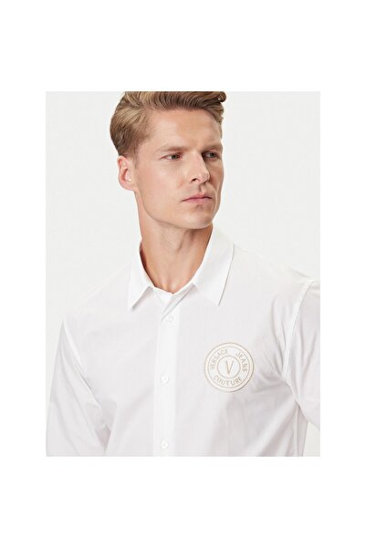 VERSACE JEANS COUTURE Cămașă bărbătească 79GALKS2 CN00K Albă
