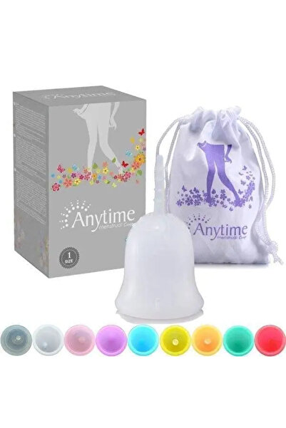 Anytime Reusable Menstrual Period Cup Medical Grade Silicone