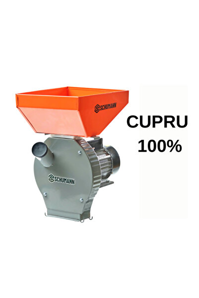 Schumann Moara electrica , motor 4.5 kw , pentru cereale si stiuleti (2 in 1)...