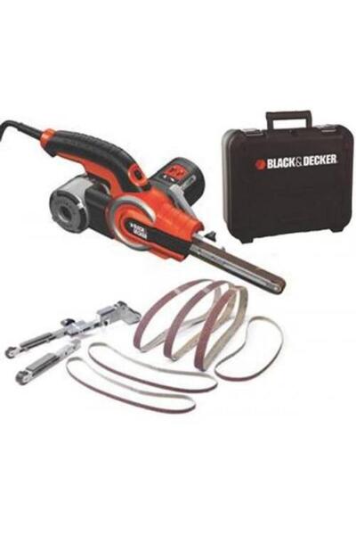 Black&Decker Black+Decker 400W Belt Sander, 900-1400 RPM, Black/Red