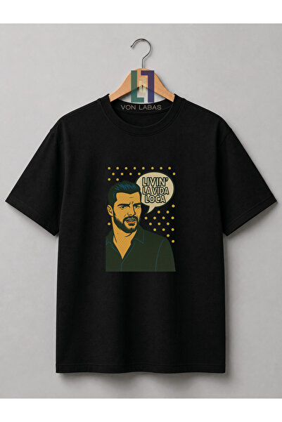 Grafftee Clothing Ricky Martin Special Design Printed Unisex Premium Cotton T...