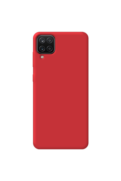 Other Samsung A12 -case Red Colored Silicone TPU Θήκη