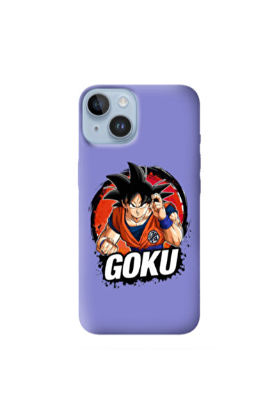 Other Apple iPhone 14 Dragon Ball Purple Colored Silicone TPU Θήκη