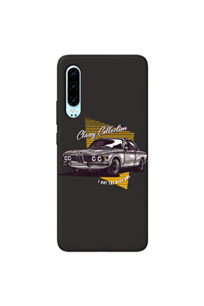 Other Huawei P30 Classy Collection Black Colored Silicone TPU Θήκη