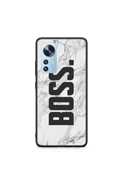 Other Xiaomi Mi 12 Marble Boss Black Glossy Θήκη