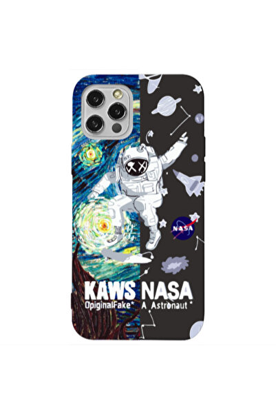 Other Apple iPhone 13 Pro Kaws Black Colored Silicone TPU Θήκη