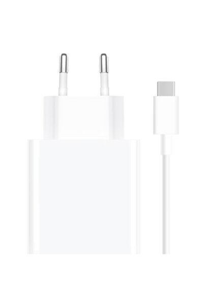 Xiaomi Φορτιστής με θύρα USB-A και καλώδιο USB-C 120W Λευκό (BHR6034EU)