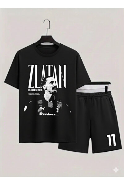 MAGORS Zlatan Ibrahimovic Printed 100% Cotton Crewneck Children's T-Shirt-Sho...