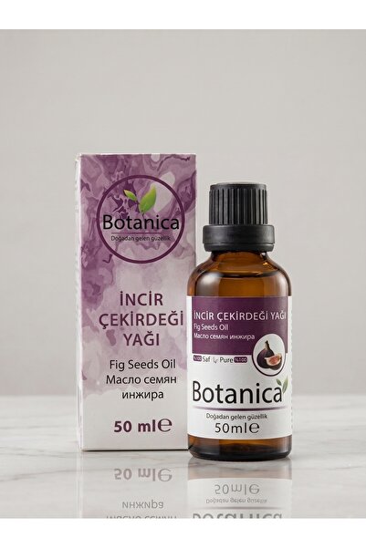 botanica 100% Pure Cold-Pressed Fig Seed Oil 50 ml – Anti-Aging Eye Contour a...