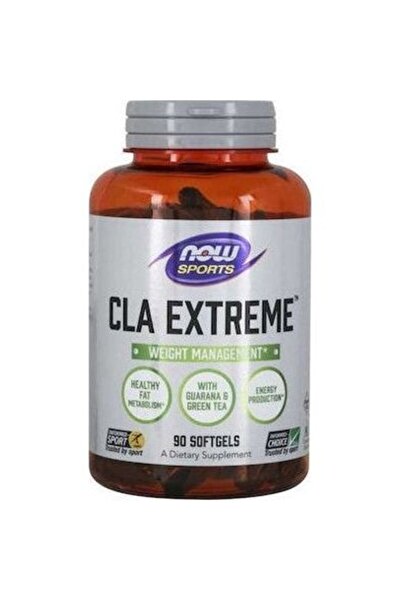 Now Foods CLA Extreme Συμπλήρωμα Διατροφής με Καρνιτίνη 750mg 90 μαλακές κάψο...