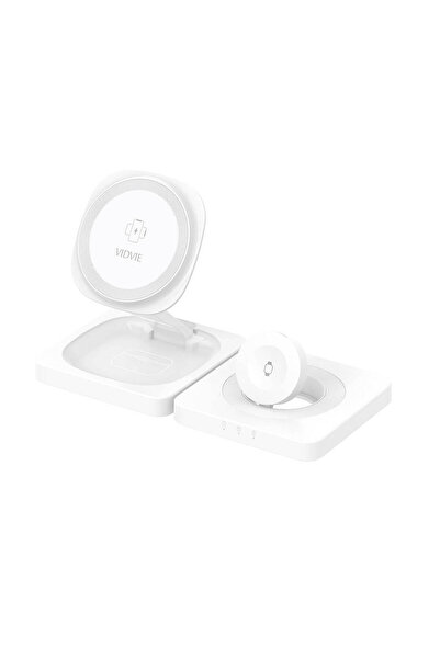 Vidvie Wall Charger WLC1425 4-in-1 Folding Magnetic Wireless Charging Stand