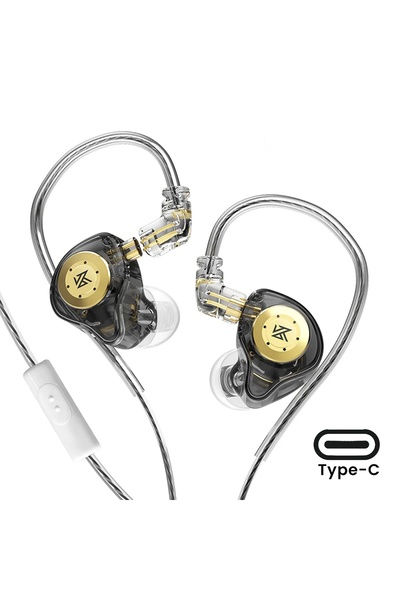 KZ EDX PRO IEM Kulak İçi Kulaklık (Type-C - Mikrofonlu)