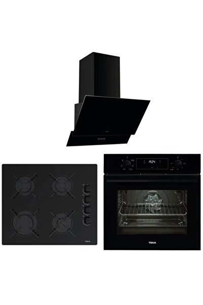 Teka Siyah Ankastre Set ( HAK 625 BÖREK ŞEFİM BK - GBE 64002 BK- ATV 60.3 BK)