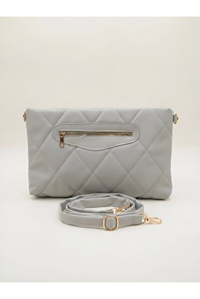 Satuna Women's Quilted Lined Shoulder Bag and Portfolio Bag - 25X33 cm
