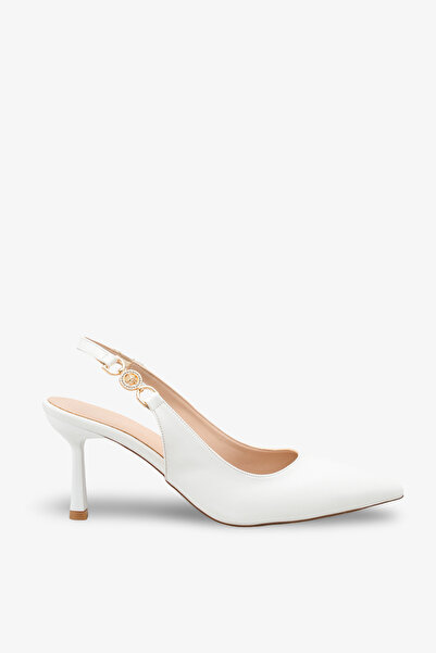 İNNABUTİKK Goya Women's Heeled Shoes - White