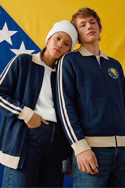 Sporsweat Bosna I Hercegovina Ceket | Oversize