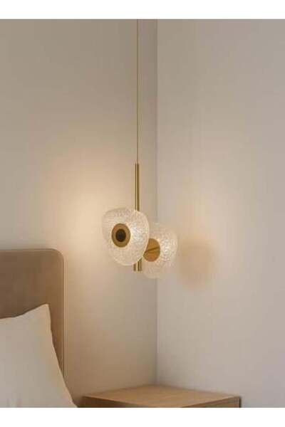Generic Modern Crystal Chandelier – Elegant Artistic Design – Off-White Light...
