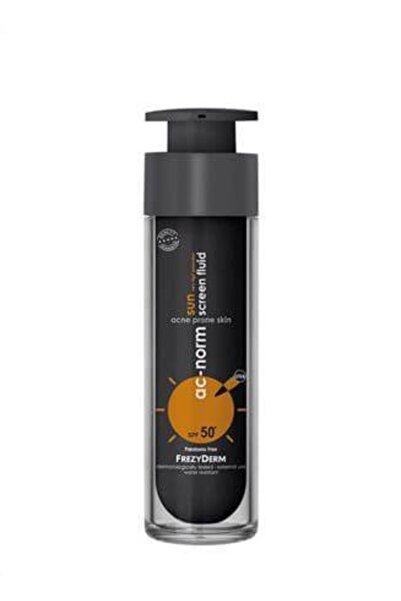 Frezyderm | Ac-Norm Sun Screen Fluid SPF 50+ | Ενεργή Αντηλιακή Κρέμα Προσώπο...
