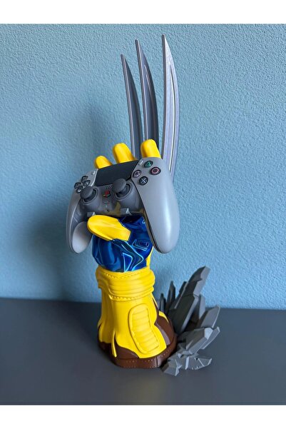asl3d Wolverine şeklinde evrensel kol standı Xbox ve PS5 uyumlu