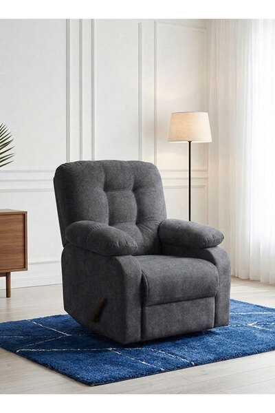Medical Sleep Roko | Rocking Relaxing Recliner Chair with Bed Mode - Dark Gre...