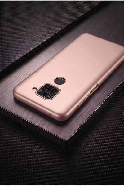 AKSEFİZZ Redmi Note 9 Kılıf Yumuşak Sade Esnek İnce Pürüssüz Dokulu Kapak