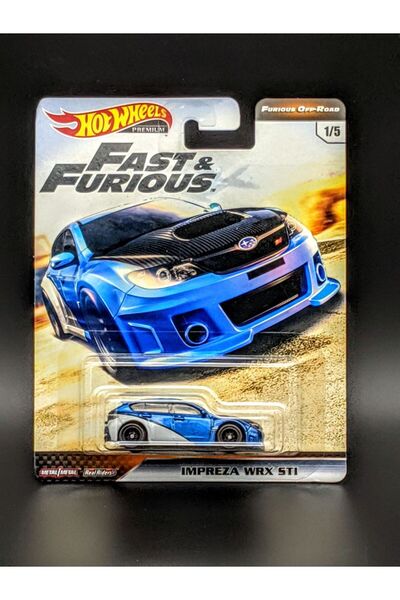 HOT WHEELS سيارة فورتشن فورس أوف-رود إمبريزا WRX STI الفاخرة - GJC07 - طراز نادر