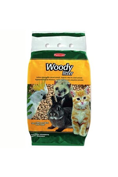 Padovan Așternut igienic pentru păsări, rozătoare și pisici Woody Litter, 10 L