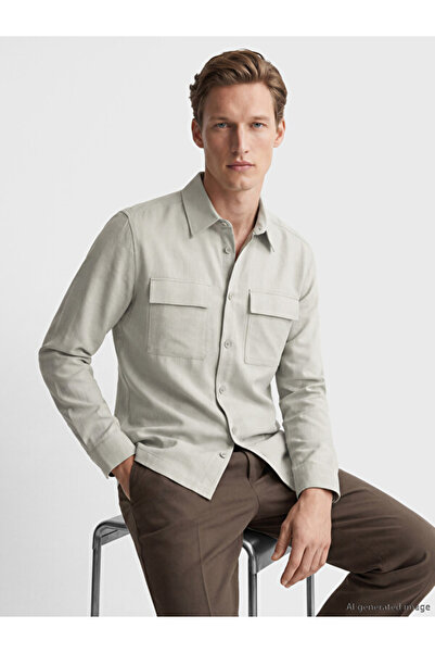 LC Waikiki I Standart Fit Men's Shirt Jacket from Freezen Store