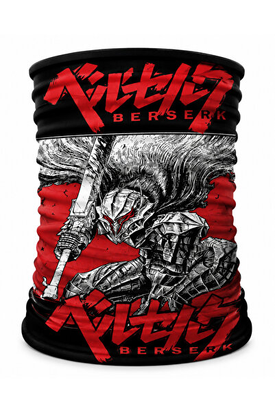 FG KONNİCHİWA Berserk Bandana Anime Face Mask and Neck Gaiter and Daily and M...